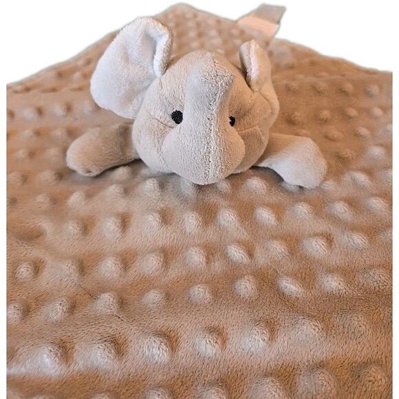 Elephant Baby Security Blanket Soft Lovey By Kmart Brand Elegant Baby 16" Infant - Picture 1 of 11
